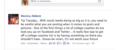 social media tip_Monica Abbott